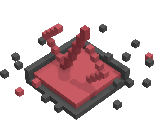 dev page hero: html tag emerging from an embassy